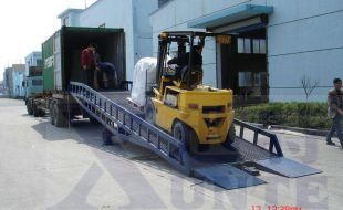 用了這個，可以讓您365天出貨不停歇-移動式液壓登車橋